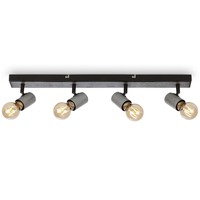 Bodová - BRI 2222-044 Bodové svítidlo 63 cm 4x E27 max. 60W antická stříbrná - BRILONER