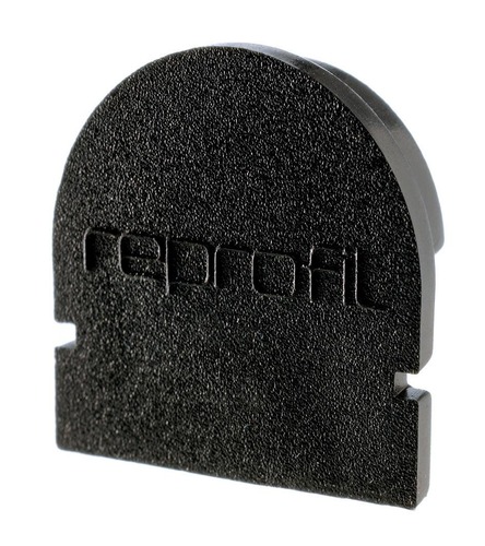 Krytky pro Al profily - IMPR 979582 Koncovka R-AU-01-08 černá 14 mm 2 ks - LIGHT IMPRESSIONS - foto 1