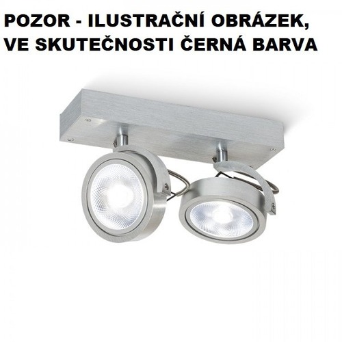 Bodová - RED R12327 KELLY II nástěnná černá 230V/12V G53 2x50W - RED - DESIGN RENDL - foto 1