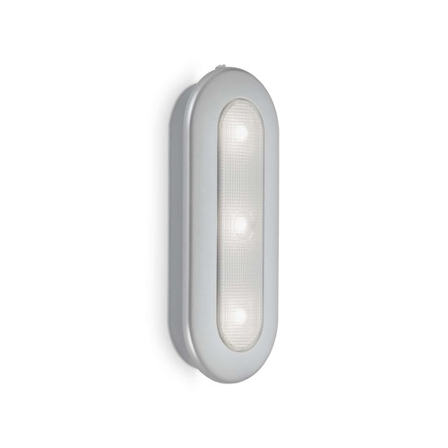 Přisazená - BRI 2280-014 LED Lero Indoor 15,2 cm 0,4W 68lm stříbrná - BRILONER - foto 1