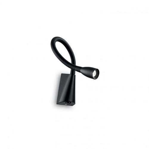 S ramenem - ILUX 142692 LED Nástěnná lampička Ideal Lux Goose AP1 nero 142692 černá - IDEALLUX - foto 1