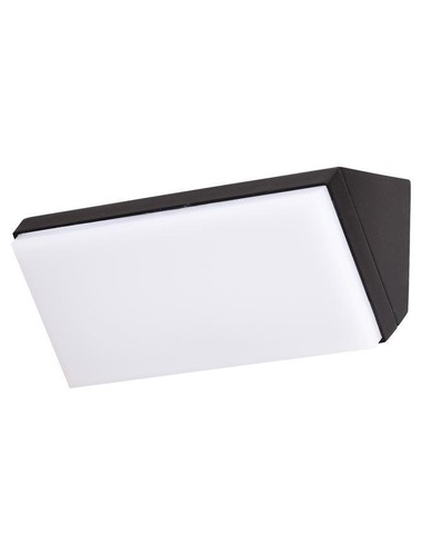 Nástěnná - NV 9270027 Venkovní nástěnné svítidlo KEEN černý hliník akrylový difuzor LED 12W 3000K 220-240V 108st. IP65 - NOVA LUCE - foto 1