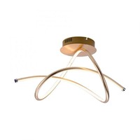 Dekorativní - LD 15441-12 VIOLETTA LED stropní svítidlo, moderní design, zlatá 3000K - LEUCHTEN DIREKT / JUST LIGHT