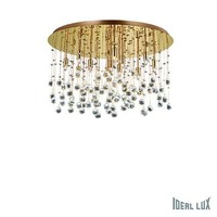 Dekorativní - ILUX 082783 Stropní svítidlo Ideal Lux Moonlight PL12 oro 082783 zlaté 60cm - IDEALLUX