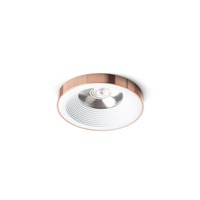 Kruhová - RED R14562 SHARM LED vestavné světlo, sady bílá měď - RED - DESIGN RENDL
