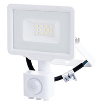 LED reflektory - LED SMD světlomet White City Line s PIR senzorem