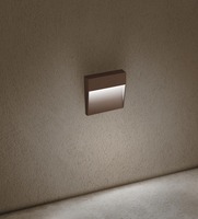 Nástěnná - CEN PEOCOS-041040 SEGNAPASSO LED PASEO QUADRATO venkovní nástěnné svítidlo corten 4W 4000K IP54 - CENTURY