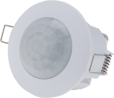 LED senzory - LED PIR pohybový senzor bílý