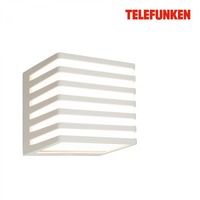 Nástěnná - TF 321904TF TELEFUNKEN LED venkovní nástěnné svítidlo, voděodolné a prachotěsné, kostka, světlešedá - BRILONER