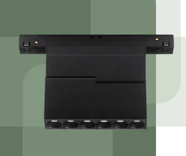 Lištové ALARIK - BPM 11547.01.BK-BK.38.ST.9.30 Svítidlo Slim Motion Lenses do lišty Alarik Slim 8W 3000K 750lm 38º černé - BPM - foto 1