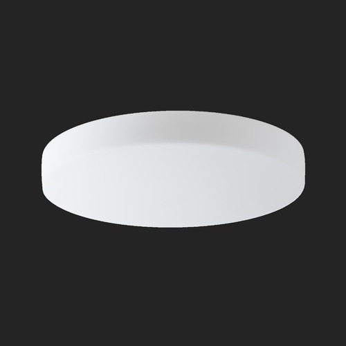Nouzová - OS EDN59669 EDNA 5 stropní/nástěnné skleněné svítidlo bílá IP43 4000 K 27W LED nouzové kombinované 3 h (původní kód OS 59669) - OSMONT - foto 1