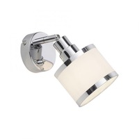 Bodová - LD 15371-17 ACCOR LED nástěnné svítidlo 1 ramenné lesklý chrom otočné páčkový vypínač - LEUCHTEN DIREKT / JUST LIGHT