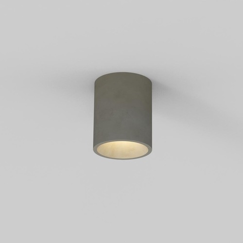 Přisazená - AST 1326014 Venkovní downlight svítidlo Kos Round 6W GU10 beton - ASTRO Lighting - foto 1