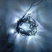 Venkovní krápníky - DLED LWI35 DecoLED LED světelné krápníky, 2x0,5m, ledově bílá, 40 diod LWI35