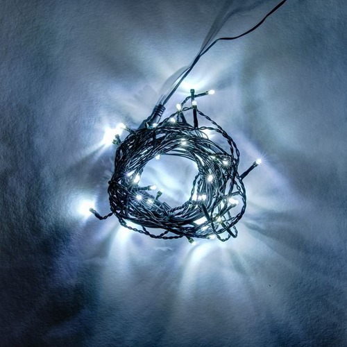 Venkovní krápníky - DLED LWI35 DecoLED LED světelné krápníky, 2x0,5m, ledově bílá, 40 diod LWI35 - foto 1