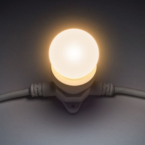 E27 - DLED SMDE27W DecoLED LED žárovka - teple bílá, patice E27, 12 diod - foto 1