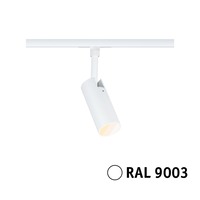 Svítidla - P 93140 URail lištový spot 3-krokové-stmívatelné Tubo 4W 2700 - 4000K stmívatelné 230V bílá - PAULMANN