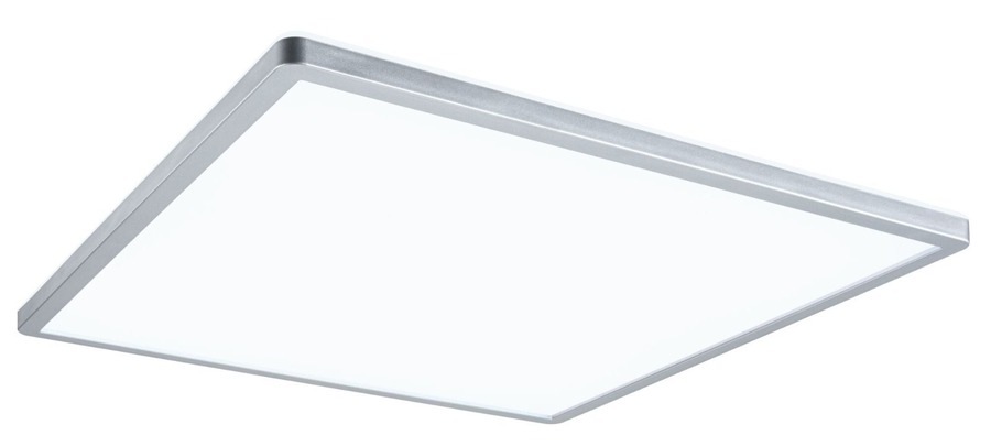 Dekorativní - P 71009 LED Panel 3-krokové-stmívatelné Atria Shine hranaté 420x420mm 4000K matný chrom - PAULMANN - foto 1