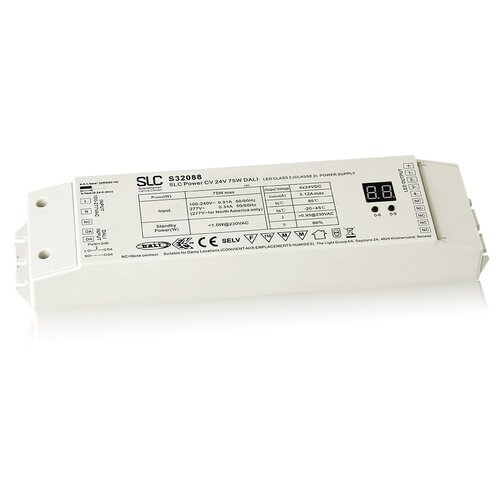 Stabilizované napětí - SLC S32088 SLC Power Supply CV 24V 75W DALI DT6 - TLG - foto 1