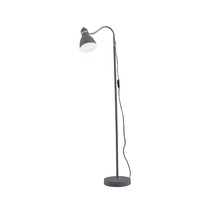 Stojací lampy - FAN I-PEOPLE-PT GR Stojací lampa PIANTANA PEOPLE, šedá, 1 x E27, 34 x 13 x 142 cm - FANEUROPE