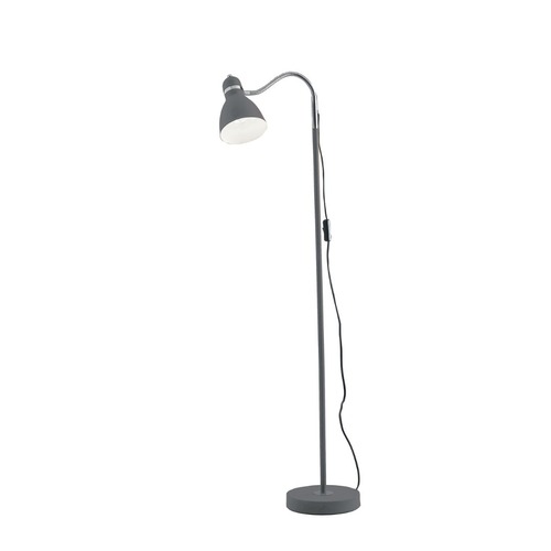 Stojací lampy - FAN I-PEOPLE-PT GR Stojací lampa PIANTANA PEOPLE, šedá, 1 x E27, 34 x 13 x 142 cm - FANEUROPE - foto 1