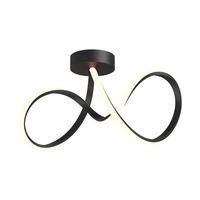 Dekorativní - ZUMA 003064-026698 MX6347-1-3BT CLINT stropní svítidlo černá - ZUMALINE