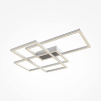 Hranatá - M MOD015CL-L80WK Stropní svítidlo Rida 78W nastavitelná bílá 4300lm bílý hliník - MAYTONI