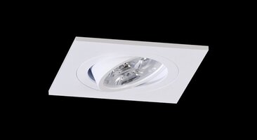 Hranatá - BPM 3011.01.RF.WH-WH.40.ST.9.30 Vestavné svítidlo Aluminio Blanco, bílá 7W 40° 3000K  LED 230V - BPM (starý kód BPM 4211LED1.D40.3K)