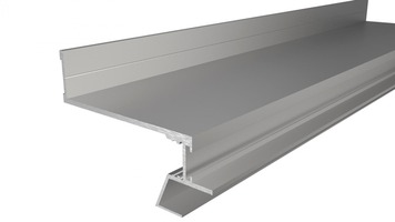 Al profily k zapuštění - IMPR 975530 Deko-Light profil - sádrokartonový-profil, EL-04-12, 3m, stříbrná