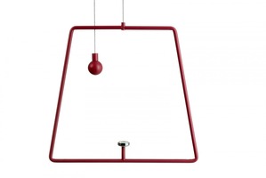 Sestavte si sami - IMPR 930628 Deko-Light závěs pro magnet.svítidla Miram rubínová červená  - LIGHT IMPRESSIONS