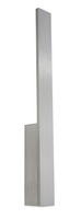 Dekorativní - IMPR 341207 Deko-Light nástěnné přisazené svítidlo Parala 425 100-240V 5,5W 3000 K 440 lm 425 mm stříbrná