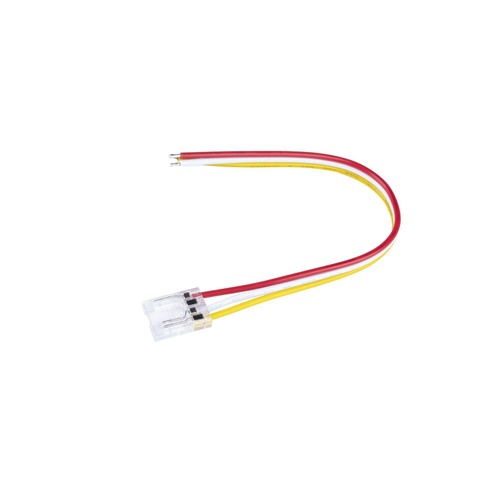 Příslušenství pro LED pásky - SLC S90010 Napájecí kabel pro LED pásek COB s 15 cm kabelem IP20 3pin TW 10mm PCB 2x - TLG - foto 1
