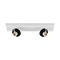 Bodová - IMPR 348266 Deko-Light stropní přisazené svítidlo Can Tilt hranatá základna, 2x 7,5 W GU10, bílá