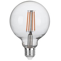E27 - FAN LUXA-E27G95-8C Žárovka LED LUXA, E27 8W 2300lm 2700K 135 mm - FANEUROPE