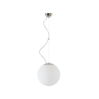 Koule - OS ISI70189 ISIS L2 PM-M závěsné plastové svítidlo nerez leštěná / bílá IP40 3000 K 20W LED DALI (původní kód OS 70189) - OSMONT