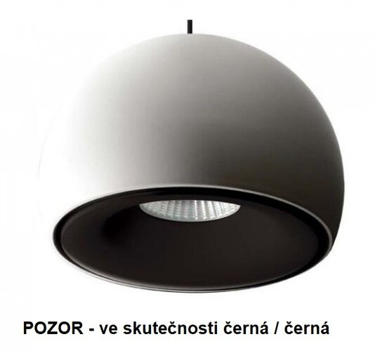 Koule - BPM 20087.01.PN.BK-BK.60.ST.9.30 Závěsné svítidlo ORACLE černé / černé 16W 1442lm 60° 3000K - BPM (starý kód BPM 8099.02.BK-BK.D60.3K) - foto 1