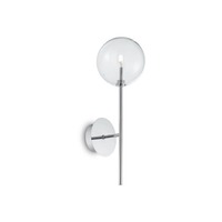 Dekorativní - ILUX 200132 Nástěnné svítidlo Ideal Lux Equinoxe AP1 cromo 200132 chromové - IDEALLUX
