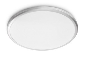 Kruhová - PH 8718699777319 LED Koupelnové stropní a nástěnné svítidlo Philips SPRAY CL260 8718699777319 12W 1200lm 2700K IP44 28,7cm stříbrné - PHILIPS (929002514601)