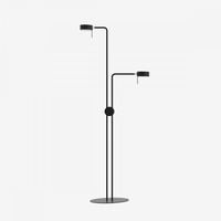 Stojací lampy - LU LR2.K2.O2.60 Stojanové svítidlo OMNIA 19W LED 4000K akrylátové sklo bílá LR2.K2.O2.60 - LUCIS