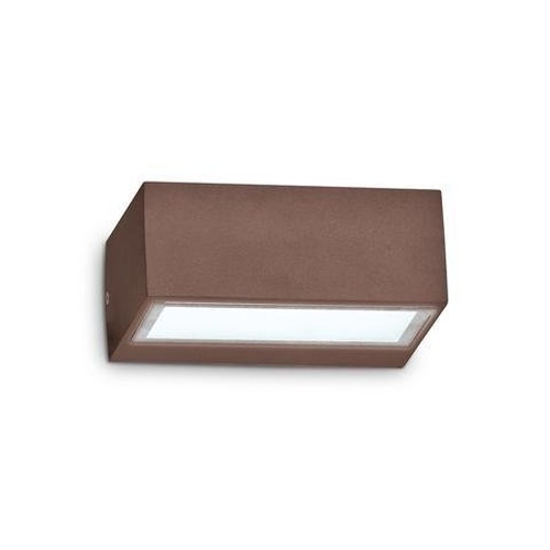 Nástěnná - ILUX 213330 Venkovní nástěnné svítidlo TWIN AP1 BIG COFFEE - IDEALLUX - foto 1
