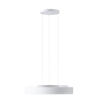 Kruhová - OS ELS73030 ELSA LE16 závěsné skleněné svítidlo bílá IP40 3000 K 35W LED - OSMONT