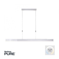 Podélná - PN 2525-95 Svítidlo závěsné PURE-MOTO LED 3x 13W 2700-5000K nastavitelné hliník - PAUL NEUHAUS