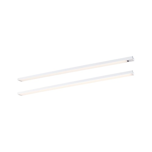 Přisazená - P 98618 LED podskříňkové svítidlo Inline 2ks startovací sada 2x6W 550x26mm 24V bílá mat - PAULMANN - foto 1