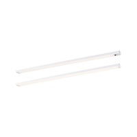 Přisazená - P 98618 LED podskříňkové svítidlo Inline 2ks startovací sada 2x6W 550x26mm 24V bílá mat - PAULMANN