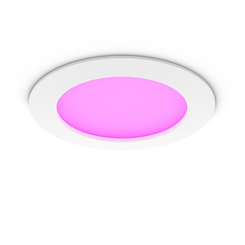 Koupelnová - PH 8720169264212 Hue WCA Slim L zápustné svítidlo LED 12W 980lm 2200-6500K RGB CRI80 17cm kulaté IP44, bílé - PHILIPS - foto 1
