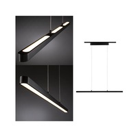 Svítidla - P 96816 URail LED závěs Lento 41W 2700K 230V černá mat - PAULMANN