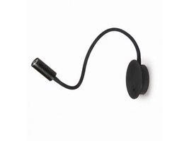 S ramenem - BPM 8106.01.WS.BK-BK.OP.ST.9.30 Nástěnné svítidlo Elena LED černé 3W 269m 3000K - BPM