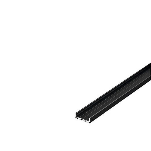 Al profily k přisazení - LA 213710 GLENOS Profi profil 2609-200, matný černý, 2 m - BIG WHITE (SLV) - foto 1