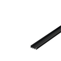 Al profily k přisazení - LA 213710 GLENOS Profi profil 2609-200, matný černý, 2 m - BIG WHITE (SLV)