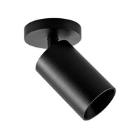 Bodová - IMPR 348252 Deko-Light stropní přisazené svítidlo Can Tilt kulaté, 1x 7,5 W GU10, černá